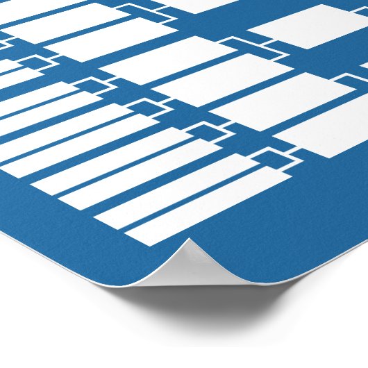 Sport Tournament Bracket for 64 Teams Poster (Hoek)