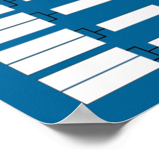 Sport Tournament Bracket Poster (Hoek)