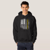Sport Us Flag Beach Volleyball 1 Hoodie (Voorkant volledig)