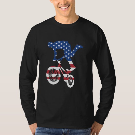 Sport Us Flag BMX_3 T-shirt (Voorkant)
