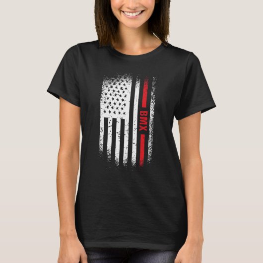 Sport Us Flag BMX_6 T-shirt (Voorkant)