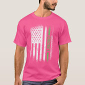 Sport US Vlag Cricket T-shirt (Voorkant)