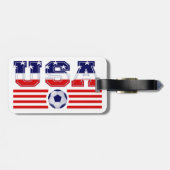 Sport V.S. VOETBAL Bagagelabel (Achterkant horizontaal)