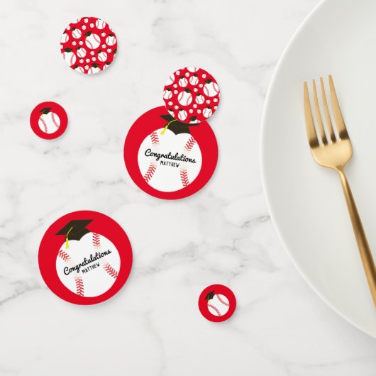 Sport van de Baseball GraduPartij Confetti (Groep)