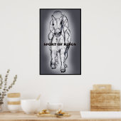 Sport van het poster Kings (Keuken)