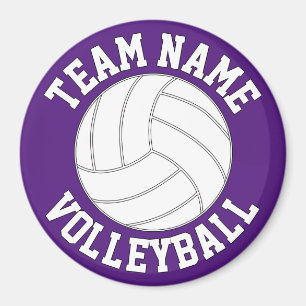 -sport van het volleybalteam magneet