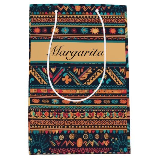 Sport van het zuidwesten, op maat medium cadeauzakje (Voorkant)