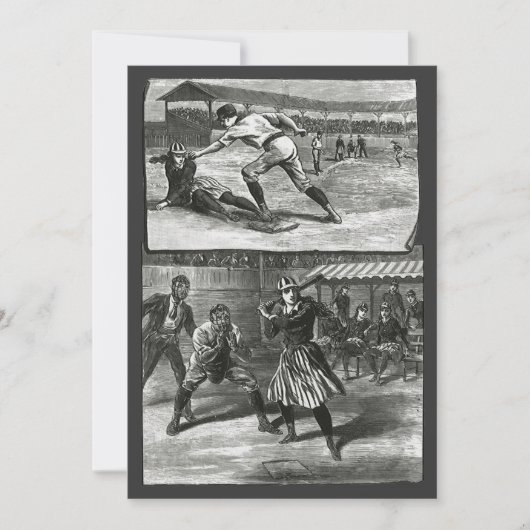  sport, Victoriaans honkbalteams voor vrouwen (Voorkant)