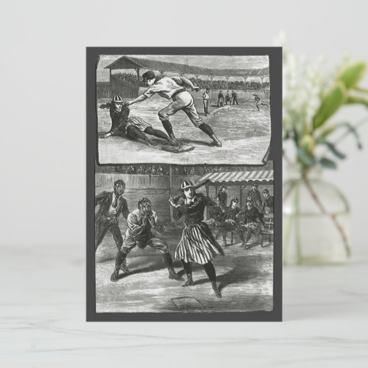  sport, Victoriaans honkbalteams voor vrouwen (Staand voorkant)