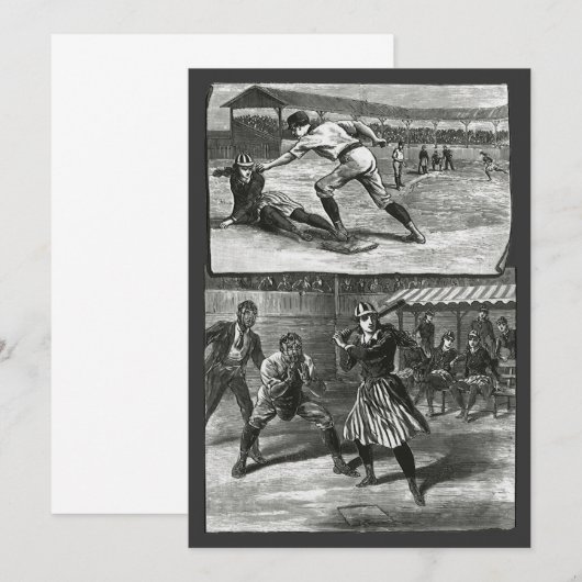  sport, Victoriaans honkbalteams voor vrouwen (Voorkant / Achterkant)