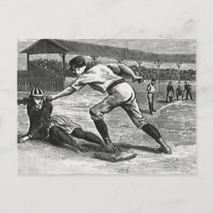  sport, Victoriaans honkbalteams voor vrouwen Briefkaart