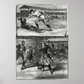  sport, Victoriaans honkbalteams voor vrouwen Poster (Voorkant)