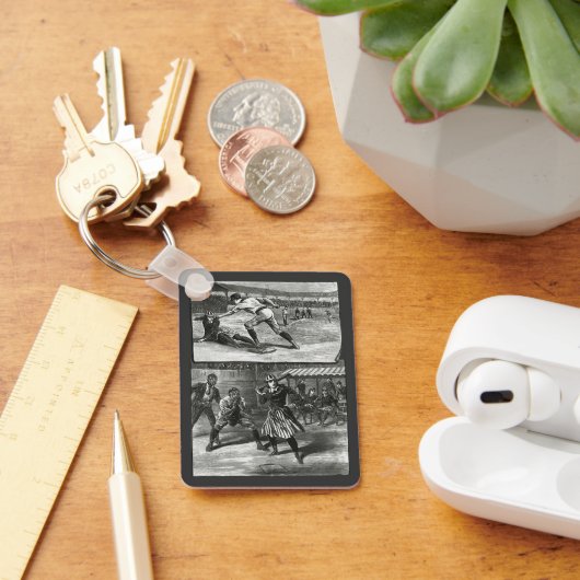  sport, Victoriaans honkbalteams voor vrouwen Sleutelhanger (Bureau)