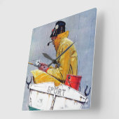 Sport Vierkante Klok (Hoek)