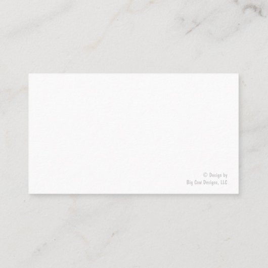 Sport Visitekaartjes (Achterkant)