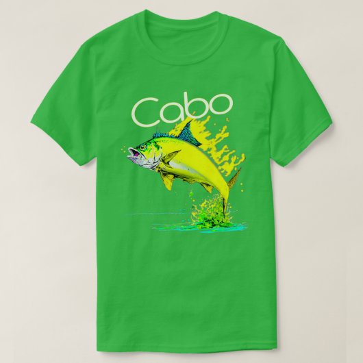Sport Vissen Cabo San Lucas T-shirt (Design voorkant)
