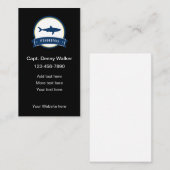 Sport Vist Charterboot Kapitein Visitekaartje (Voorkant / Achterkant)