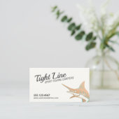 Sport Vist Charters Marlin Visitekaartje (Staand voorkant)