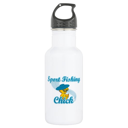 Sport Vist Chick #3 Waterfles (Voorkant)