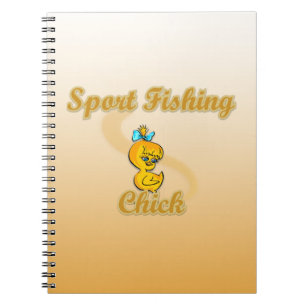 Sport Vist Chick Notitieboek