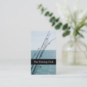 Sport Vist en pakt aan Visitekaartje (Staand voorkant)