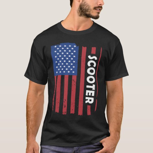 Sport - Vlag scooter 3 T-shirt (Voorkant)