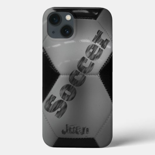 Sport Voetbal Gepersonaliseerd Case-Mate iPhone Case (Achterkant)