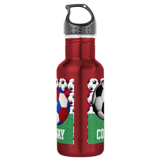 Sport - Voetbal - SRF Waterfles (Achterkant)