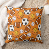 Sport voetbal voetbal honkbal basketbal Patroon Kussen (Deken)