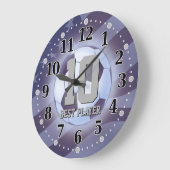 Sport Voetbal | Wandklok (Hoek)