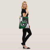 Sport Volleyball | DIY-tekst - Donkergroen Tote Bag (Op model)