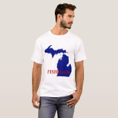 sport voor Michigan T-shirt (Voorkant volledig)