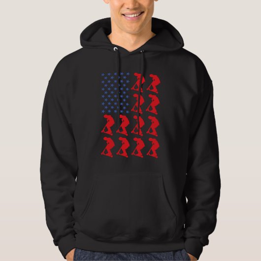 Sport Vs Vlag Scooter 2 Hoodie (Voorkant)