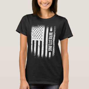 Sport Vs Vlag Worstelen 4 T-shirt