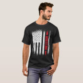 Sport Vs Vlag Worstelen 6 T-shirt (Voorkant volledig)