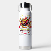 Sport water bottle Dragon X Pickleball Team Waterfles (Voorkant)