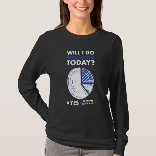 Sport Will I Do Wrestling T-shirt (Voorkant)