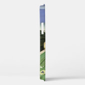 sport, zand Football ventilator met Megafone Case-Mate iPhone Case (Achterkant / Rechts)