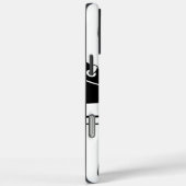 Sport Zwart Sneakers iPhone 16 Pro Max Hoesje (Achterkant / Rechts)