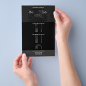 Sportaanbiedingen met automatische informatie over flyer (Hand)