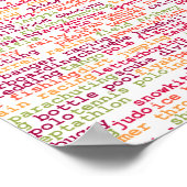 Sportachtergrond Poster (Hoek)