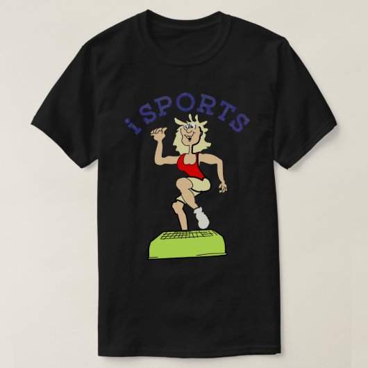 Sportacties bewegen grappige zumba t-shirt (Design voorkant)