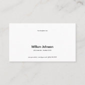 Sportafsluiter Visitekaartje (Achterkant)