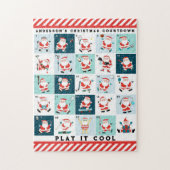 Sportagenda voor Kerstmis Legpuzzel (Verticaal)