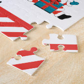 Sportagenda voor Kerstmis Legpuzzel (Zijkant)