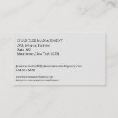 sportagent visitekaartje (Achterkant)