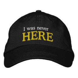 Sportartikelen Golf Accessoires I WAS NEVER HERE Geborduurde Pet
