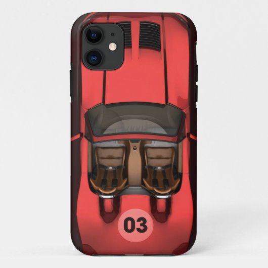 Sportauto 03 Case-Mate iPhone case (Achterkant)