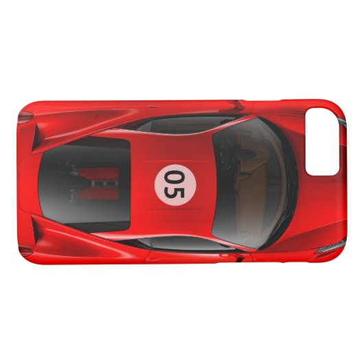Sportauto 05 Case-Mate iPhone case (Achterkant (Horizontaal))