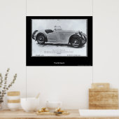 Sportauto 1930's Print (Keuken)